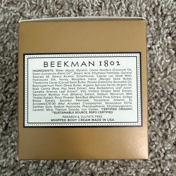 Beekman 1802 Pot of Gold Shimmer Body Cream - Picture 4 of 5